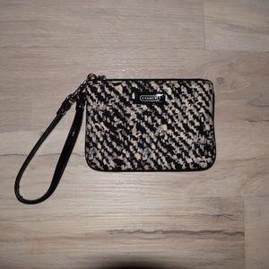 small coach pouch, wallet